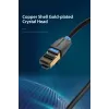 Vention Cat.8 SFTP -verkkokaapeli 0,5 m musta RJ-45 kultapinnoitettu