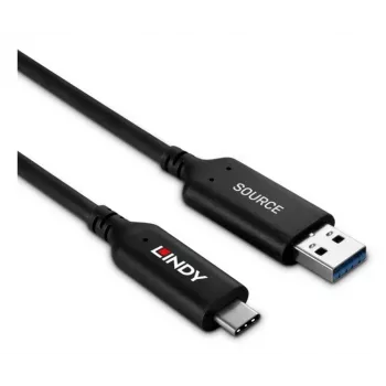 Lindy 25 m USB 3.2 Gen 1 tyyppi A – C kuituhybridikaapeli