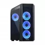 PC-kotelo CHIEFTEC Scorpion 3 GL-03B-OP — Tower ATX/Micro-ATX/Mini-ITX, karkaistu lasi, 3×120 mm etutuulettimet