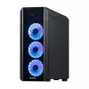 Chieftec Scorpion 3 GL-03B-OP Midi Tower -tietokonekotelo, ATX/MicroATX/Mini-ITX, musta, RGB, lasipaneelit