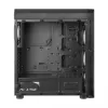 Chieftec Scorpion 3 GL-03B-OP Midi Tower -tietokonekotelo, ATX/MicroATX/Mini-ITX, musta, RGB, lasipaneelit
