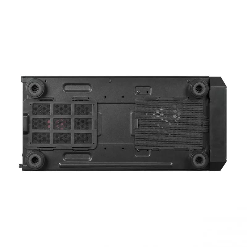 Chieftec Scorpion 3 GL-03B-OP Midi Tower -tietokonekotelo, ATX/MicroATX/Mini-ITX, musta, RGB, lasipaneelit