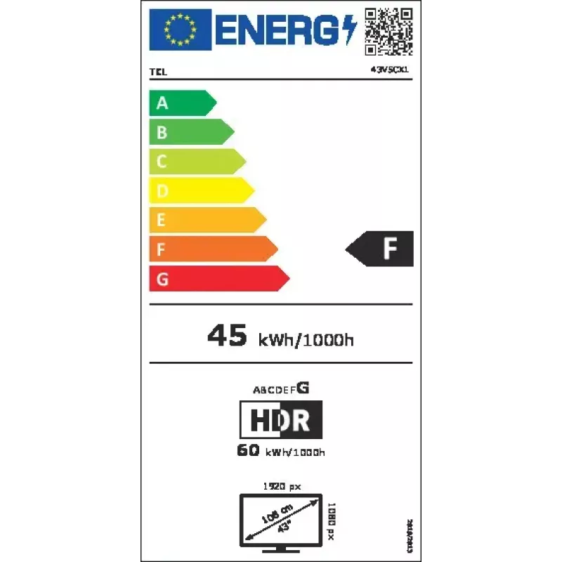 TV TCL 43V5C 43