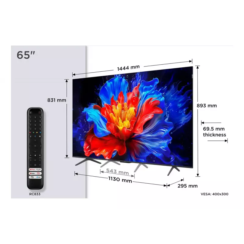 Televisio TCL P8K 65