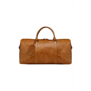 dbramante1928 Kastrup 2 Weekender Bag - ruskea, unisex, käsilaukku, vetoketju, etutasku, Intia, ruskea