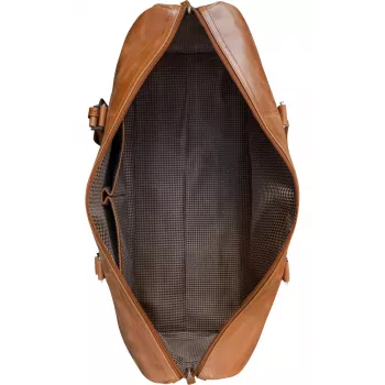 dbramante1928 Kastrup 2 Weekender Bag - ruskea, unisex, käsilaukku, vetoketju, etutasku, Intia, ruskea