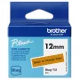 Tulostinauha Brother BTAG-T31 musta oranssi 1,2 cm 4 m
