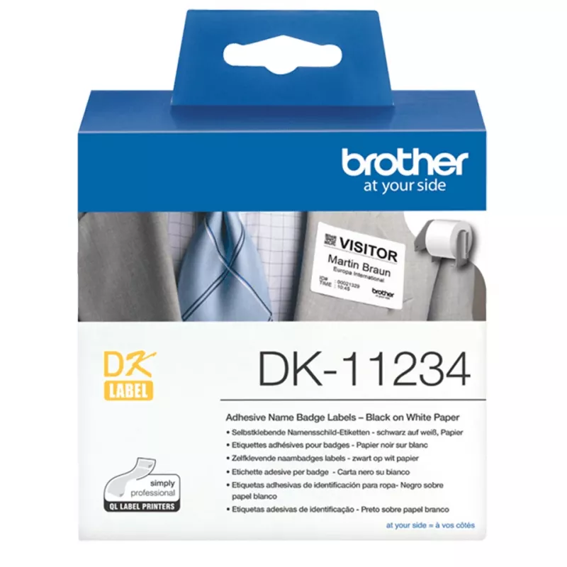 Brother DK-11234 tulostintarra valkoinen itseliimautuva tulostintarra