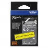 Tulostinauha Brother HSE-211E musta 5,2 mm x 1,5 m
