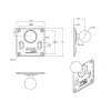 VESA-levy pallolla RAM Mounts RAM-2461U