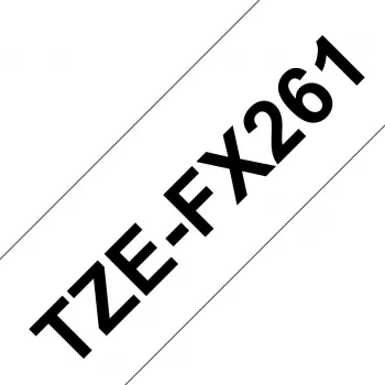 Brother TZE-FX261 merkkinauha musta valkoiselle