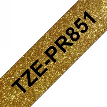 Brother TZE-PR851 merkkinauha musta kullalle