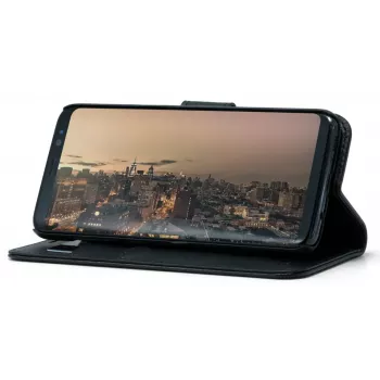 Lompakkokotelo Screenor SMART Samsung Galaxy S25 Edge 17 cm musta