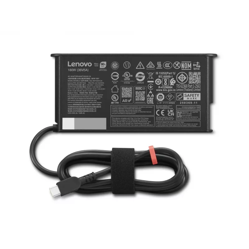 Lenovo 4X21U28835 virtalähde sisäkäyttöön 180 W musta