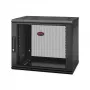 APC NetShelter WX AR109SH4 - 9U, 19 tuuman patch-kaappi, seinäasennus, esikoottu, 400 mm syvä