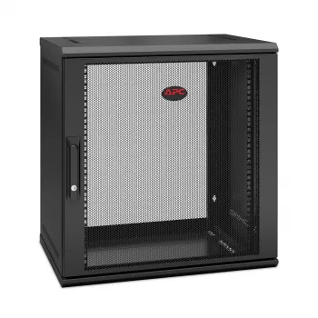 APC NetShelter WX AR112SH4 - 12U, 19 tuuman patch-kaappi, seinäasennus, esikoottu, 400 mm syvä