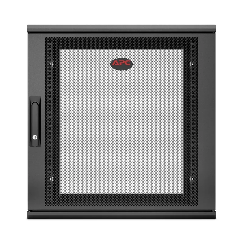 APC NetShelter WX AR112SH4 - 12U, 19 tuuman patch-kaappi, seinäasennus, esikoottu, 400 mm syvä