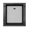 APC NetShelter WX AR112SH4 - 12U, 19 tuuman patch-kaappi, seinäasennus, esikoottu, 400 mm syvä