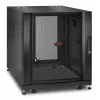 APC NetShelter SX -palvelinkaappi, 12U, musta, 658H x 600B x 900T mm