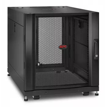 APC NetShelter SX -palvelinkaappi, 12U, musta, 658H x 600B x 900T mm