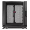 APC NetShelter SX -palvelinkaappi, 12U, musta, 658H x 600B x 900T mm