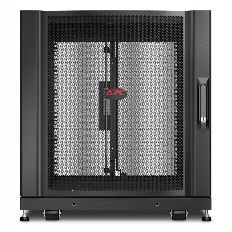 APC NetShelter SX -palvelinkaappi, 12U, musta, 658H x 600B x 900T mm