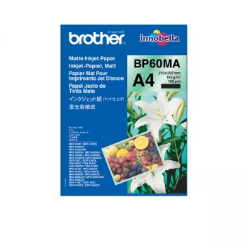 Brother BP-60MA tulostuspaperi A4 (210x297 mm) matta 25 arkkia valkoinen