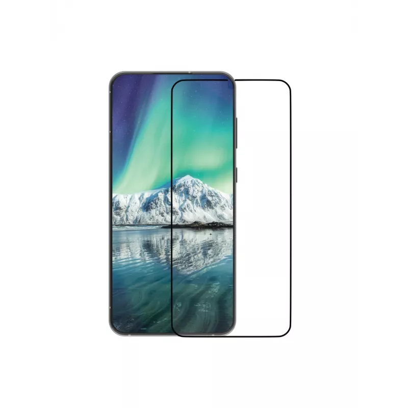 dbramante1928 eco-shield - Galaxy S24+ - musta edge karkaistu lasi näytönsuoja
