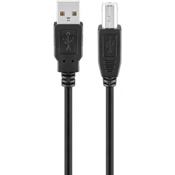 USB 2.0 Hi-Speed -kaapeli Goobay 93598 5 m musta