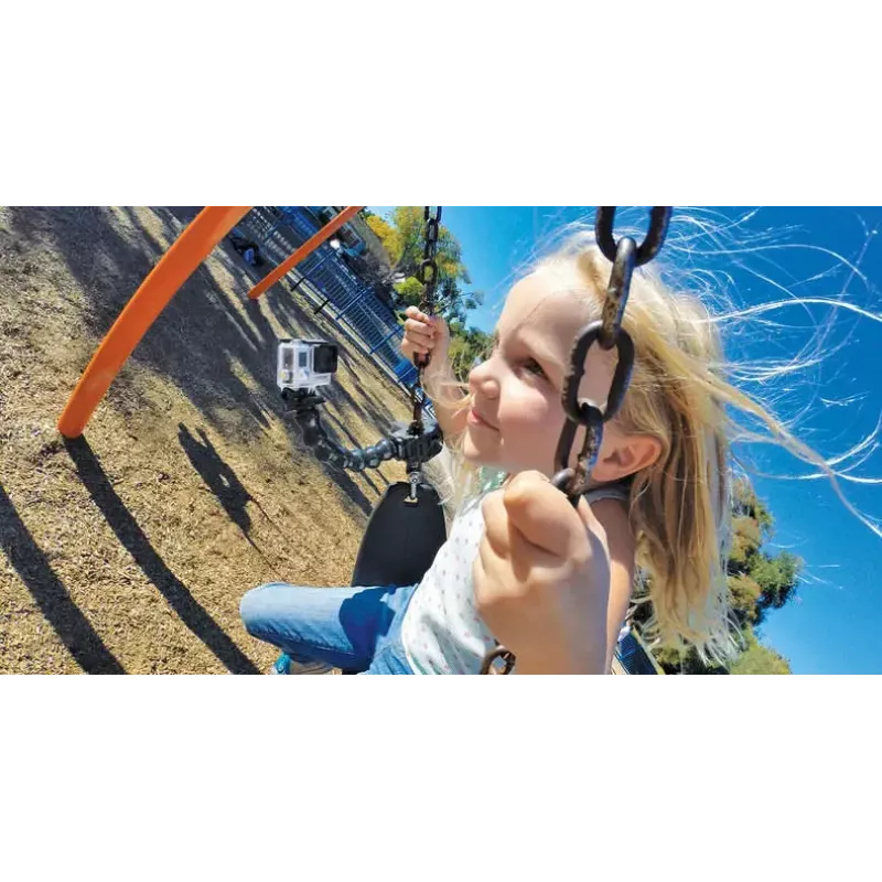 Kamerakiinnike GoPro Jaws Flex Clamp säädettävä kaula universaali