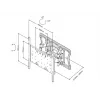 Teline Multibrackets M VESA Super ohut Tilt & Turn