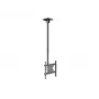 Multibrackets M Public Ceilingmount Medium Single kattokiinnike, 81,3–116,8 cm (32–46 tuumaa), maks. 70 kg, VESA 100x100–400x400, kallistus -5…+15°, musta