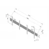 Multibrackets M Wallmount Pro MBW2U kiinteä musta