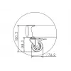 Multibrackets M Public lattiateline Basic 180 sis. hyllyn ja kameratelineen