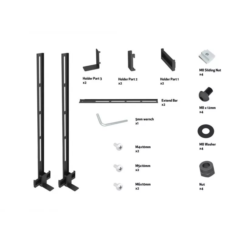 Soundbar-teline Multibrackets M Pro Series enimmäiskantavuus 5 kg