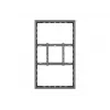 Multibrackets M Pro Series kotelo 55 inch seinä keskikoko musta teräs vaaka-/pystyasento