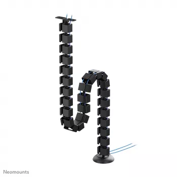 Kaapelispiraaliorganisaattori Neomounts ADS06-130BL ruuvikiinnitteinen, musta, 130 mm segmentit