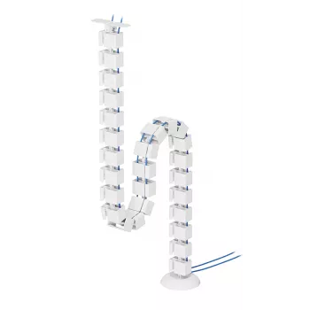 Kaapelikerääjä Neomounts ADS06-130WH ruuvikiinnitteinen, valkoinen, 130 mm