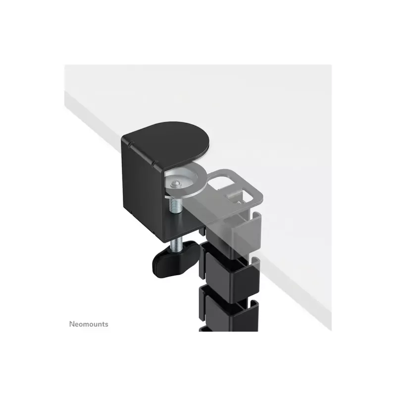 Kaapelikierre kiinnikkeellä, Neomounts ADS06-131BL, yleinen kaapelinhallinta, musta