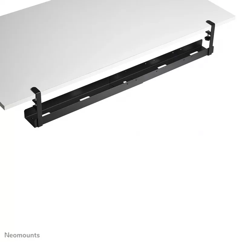 Kaapelikaukalo Neomounts ADS07-120BL puristettava yleinen, 120 mm leveys, musta