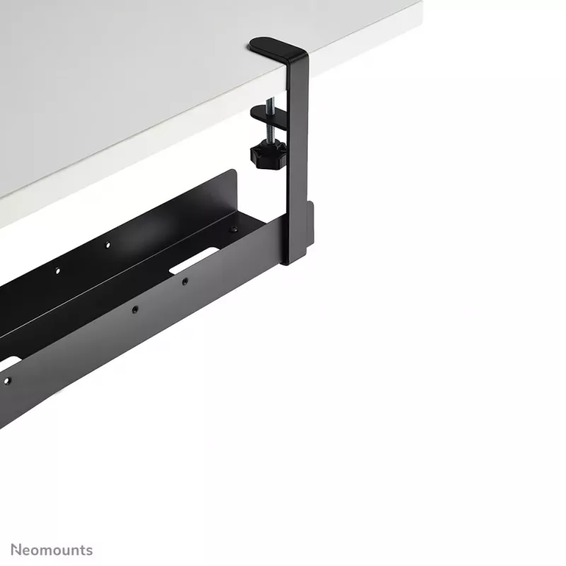 Kaapelikaukalo Neomounts ADS07-120BL puristettava yleinen, 120 mm leveys, musta