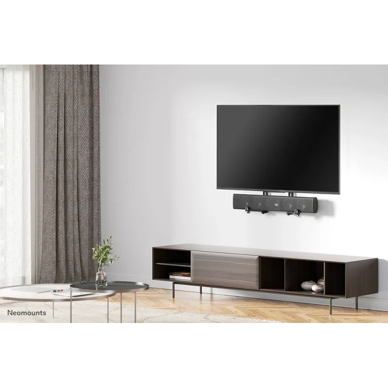 Neomounts AWL29-650BL1 teline videobarille/soundbarille VESA - enint. 15 kg - yleinen
