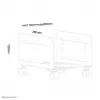 Neomounts CPU-M100musta CPU-teline - enint. 10 kg - yleinen
