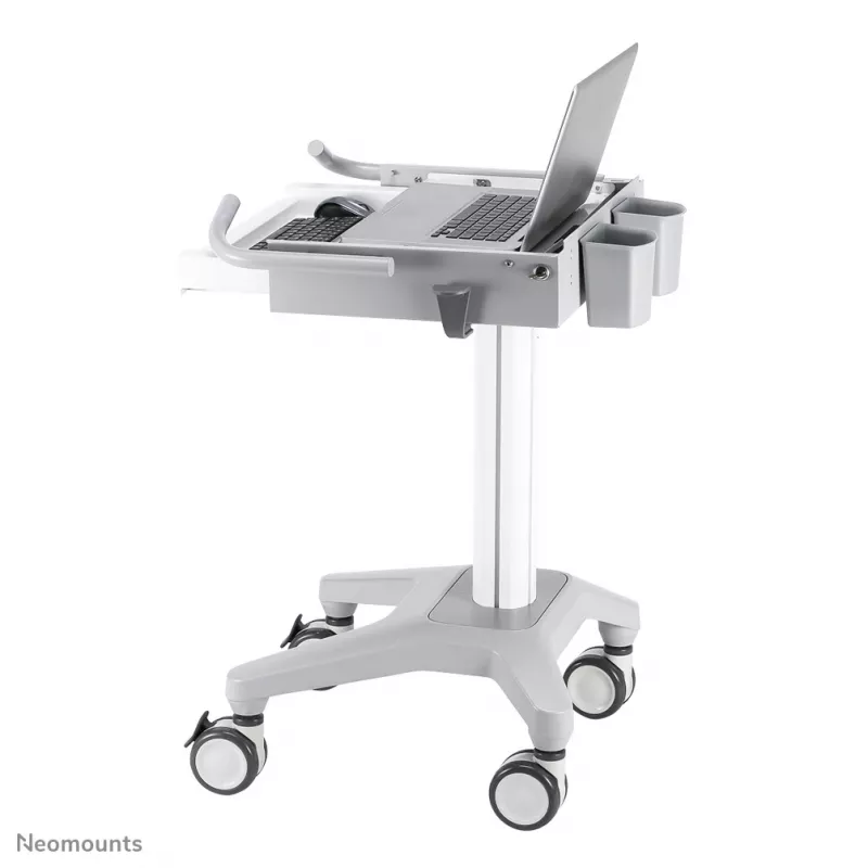 Multimediavaunu Neomounts MED-M200 alumiini valkoinen 1080 mm