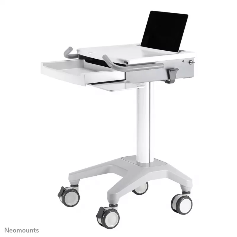 Multimediavaunu Neomounts MED-M200 alumiini valkoinen 1080 mm