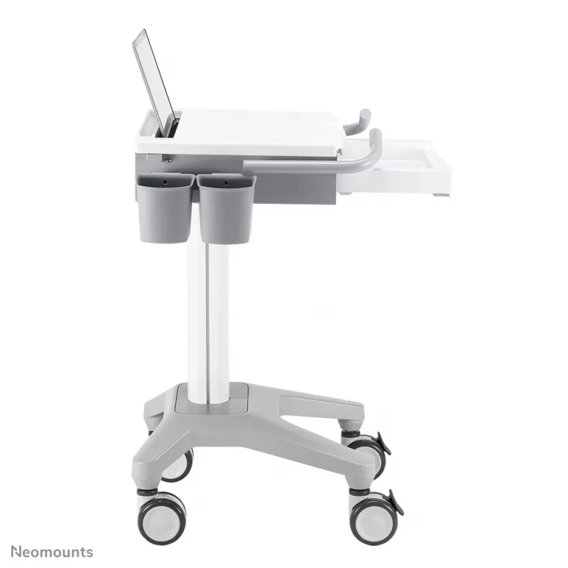 Multimediavaunu Neomounts MED-M200 alumiini valkoinen 1080 mm