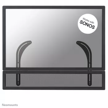 Neomounts NM-USP100Schwarz Sonos-soundbar-teline – enint. 15 kg – näyttöasennus