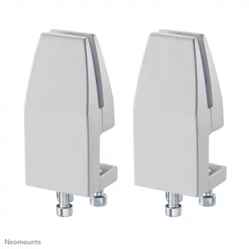Neomounts NS-CLMP40WHITE pöytäpuristinsarja (2 kpl) - enint. 5 kg