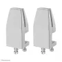 Neomounts NS-CLMP40WHITE pöytäpuristinsarja (2 kpl) - enint. 5 kg