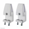Neomounts NS-CLMP40WHITE pöytäpuristinsarja (2 kpl) - enint. 5 kg